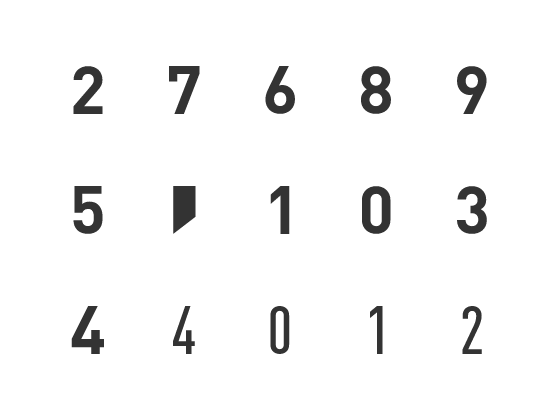 33個支付寶年賬單用數字字體ICON圖标