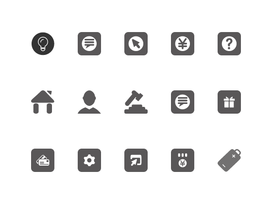 92個股票APP ICON圖标
